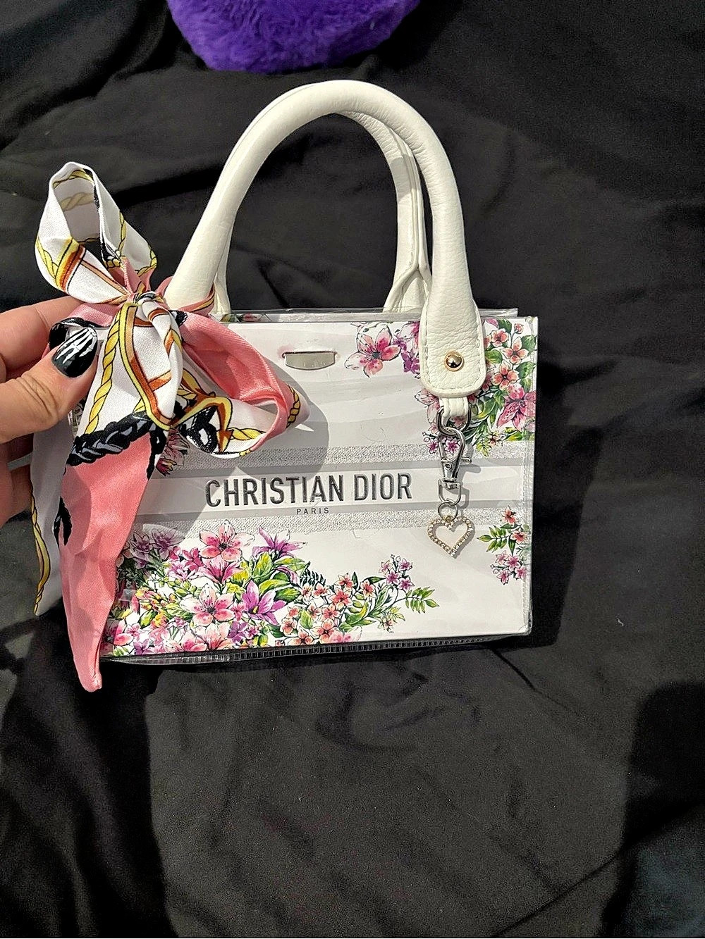 Christian Dior shopping/gift bag wrapped in pvc - Picture 2 of 5
